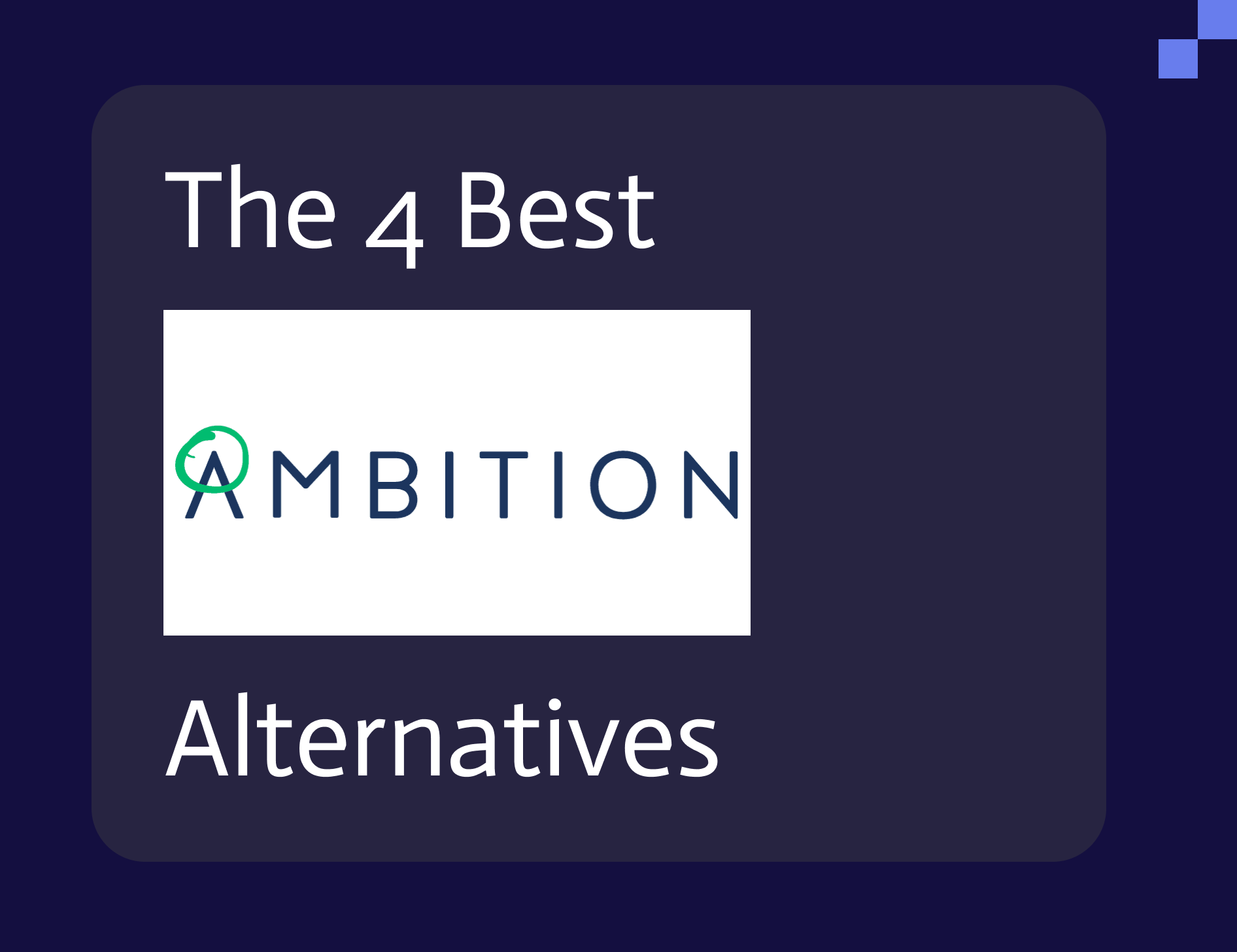 best-ambition-alternatives
