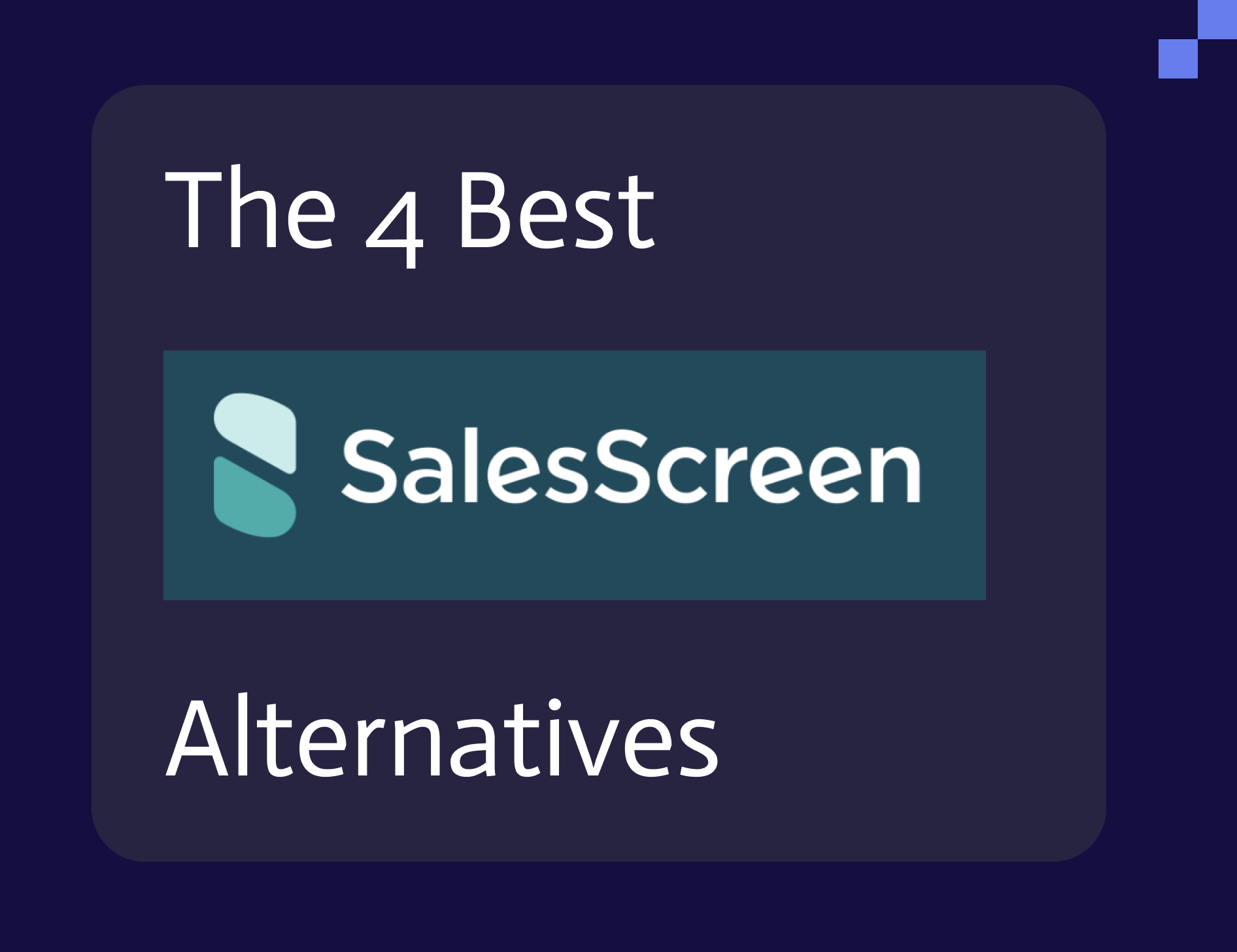 sales-screen-alternatives